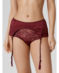 Трусы боксер жен Sauvi бордовый