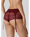 Трусы боксер жен Sauvi бордовый