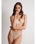 Трусы стринг жен Katia бежевый