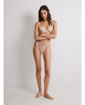 Трусы стринг жен Katia бежевый