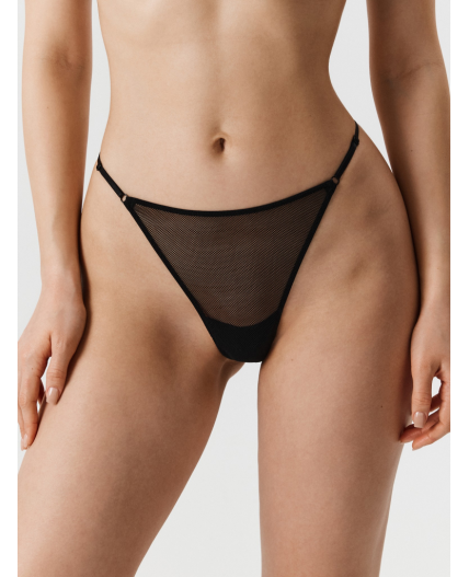 Трусы стринг жен Velissa черный