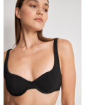Бюстгальтер купальный жен.T-shirt Foux черный