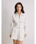 Куртка жен. Kink белый меланж