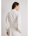 Куртка жен. Kink белый меланж