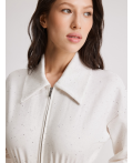 Куртка жен. Kink белый меланж