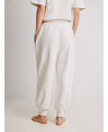 Брюки жен. Lawrenta белый меланж