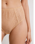 Трусы жен. с высокой талией Zhanim медовый