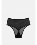 Трусы стринги с высокой талией жен. Franny черный