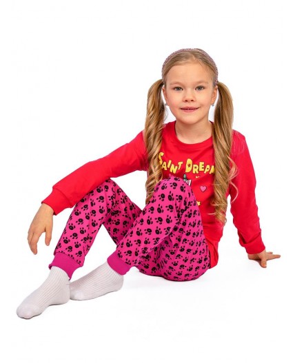 Пижама детская Пурпурно-красный/фиолетовый крайола