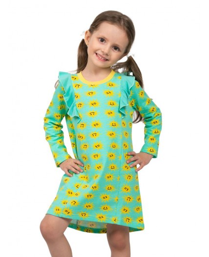 Платье детское Аквамариновый