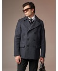 Пальто мужское темно-серый