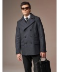 Пальто мужское темно-серый