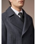 Пальто мужское темно-серый