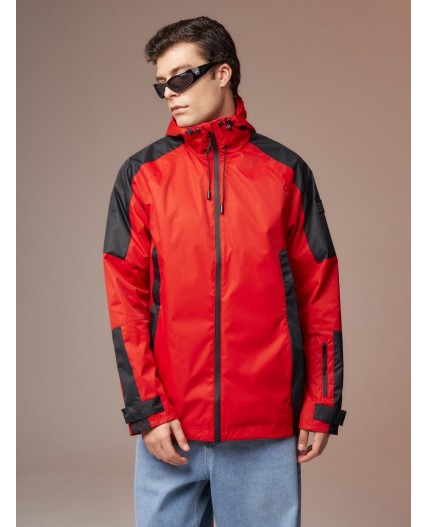 Куртка мужская красный