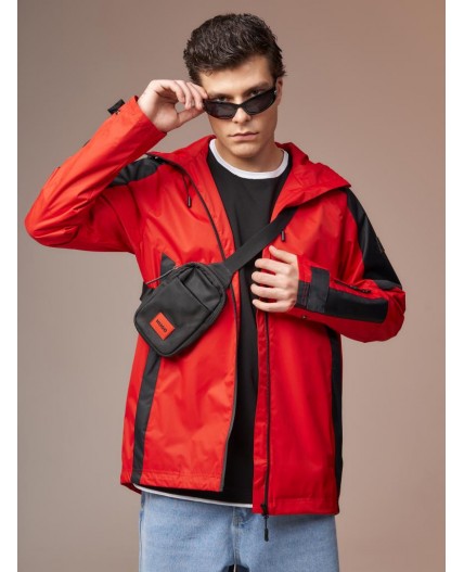 Куртка мужская красный