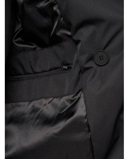 Плащ мужской черный