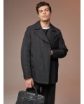 Плащ мужской черный