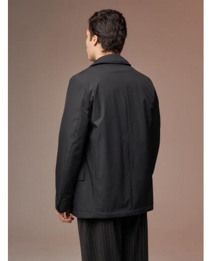 Плащ мужской черный