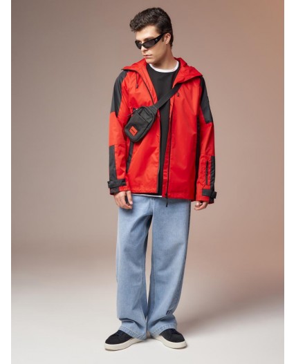Куртка мужская красный