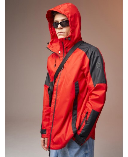Куртка мужская красный