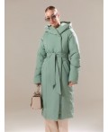 Пуховик женский мята
