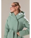 Пуховик женский мята