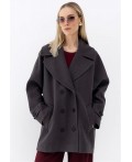 Женское пальто серый