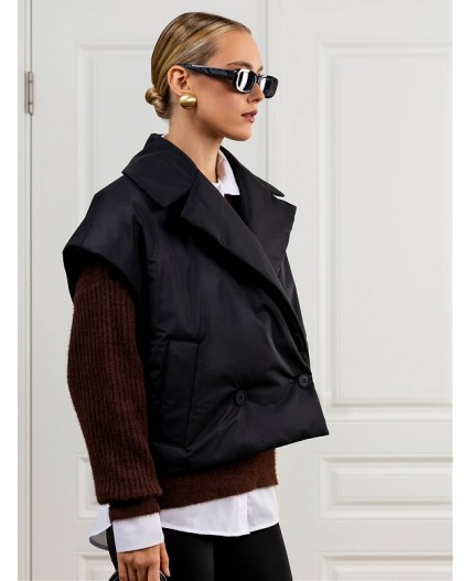 Жилет женский черный