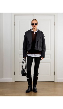 Жилет женский черный