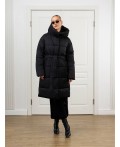 Пуховик женский черный