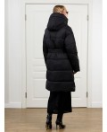 Пуховик женский черный