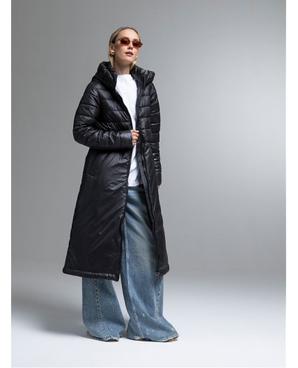 Плащ женский черный