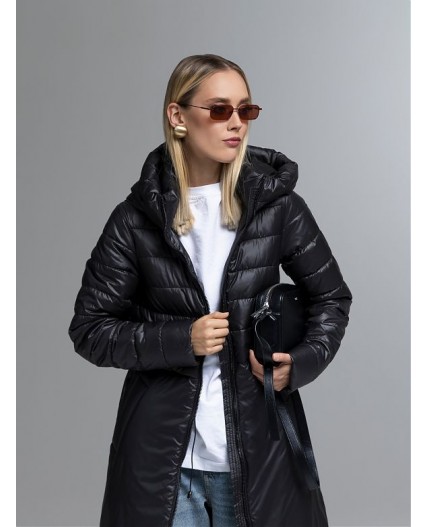 Плащ женский черный