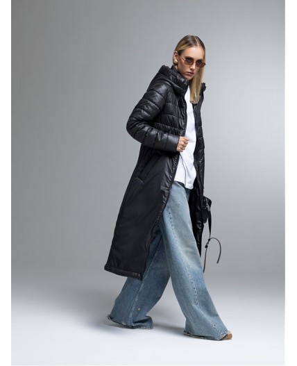 Плащ женский черный