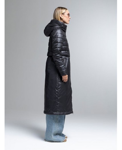 Плащ женский черный