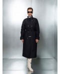 Плащ женский черный