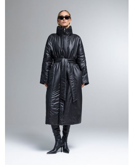 Плащ женский черный