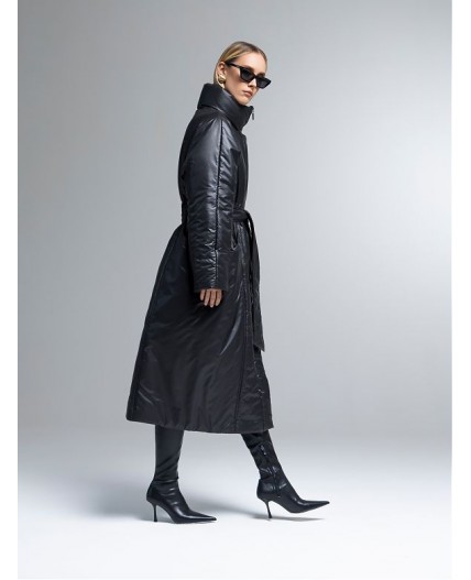 Плащ женский черный