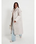 Пальто женское бежевый