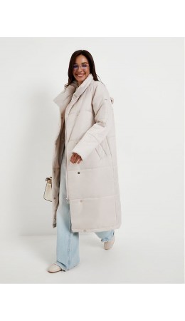 Пальто женское бежевый