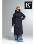 Пуховик женский черный