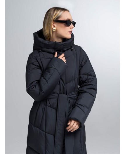 Пуховик женский черный