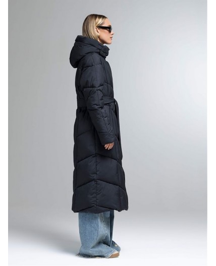Пуховик женский черный