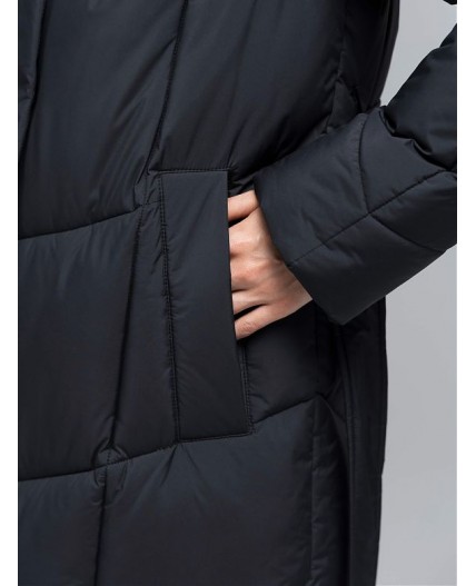 Пуховик женский черный