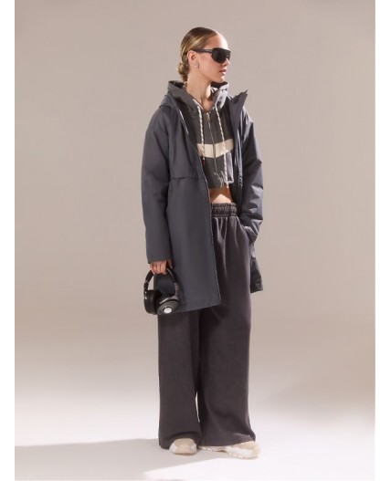 Плащ женский графит