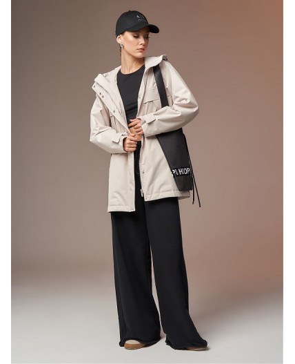 Плащ женский утепленный бежевый