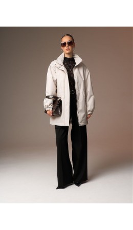 Плащ женский бежевый