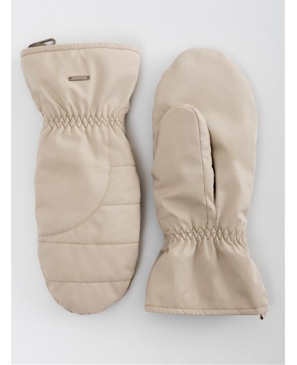 Варежки женские бежевый
