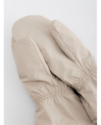 Варежки женские бежевый