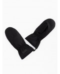 Варежки женские черный